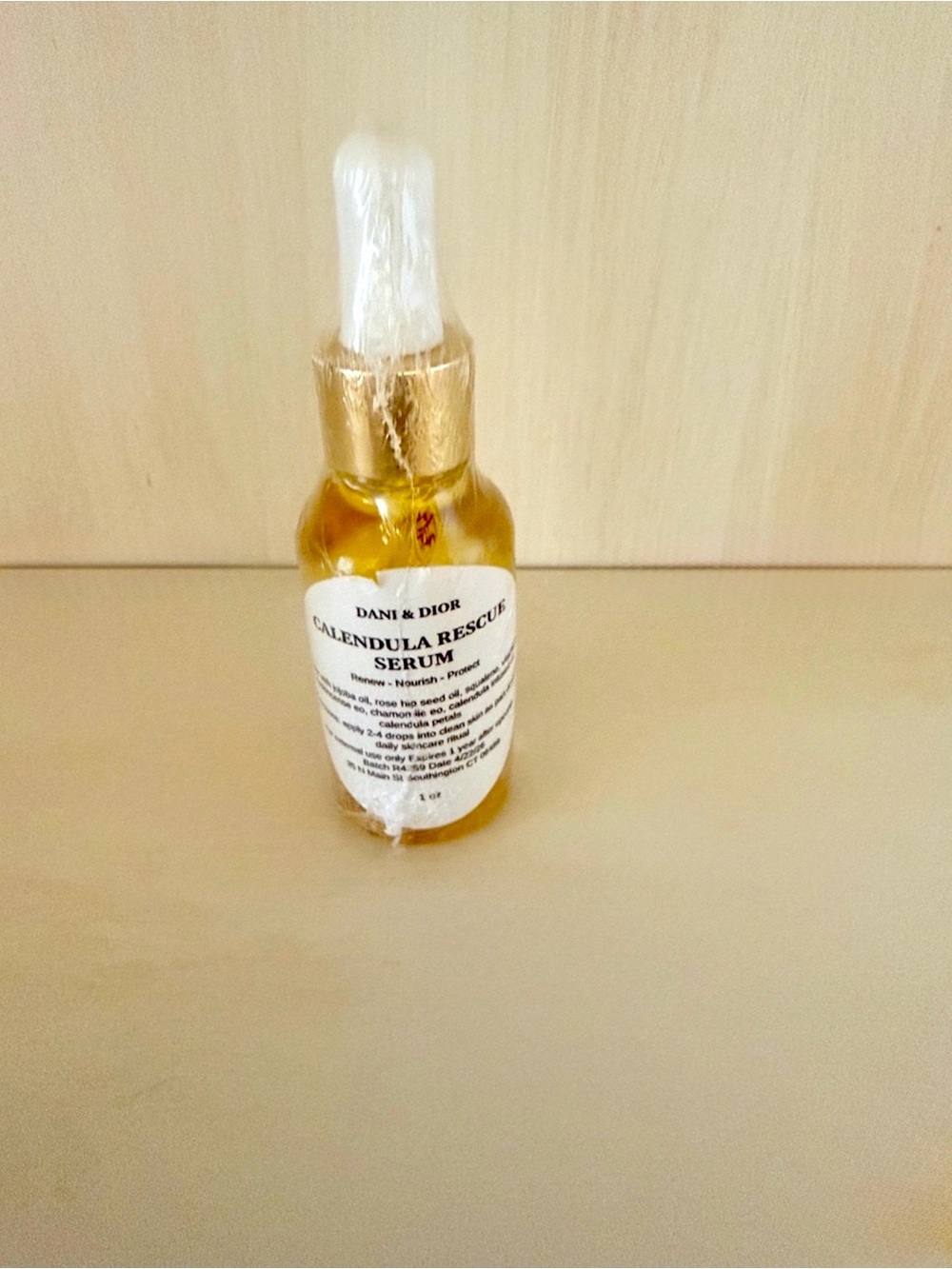 🌟 DANI & DIOR Calendula Rescue Serum: Renew Nourish and Protect SEALED 1oz